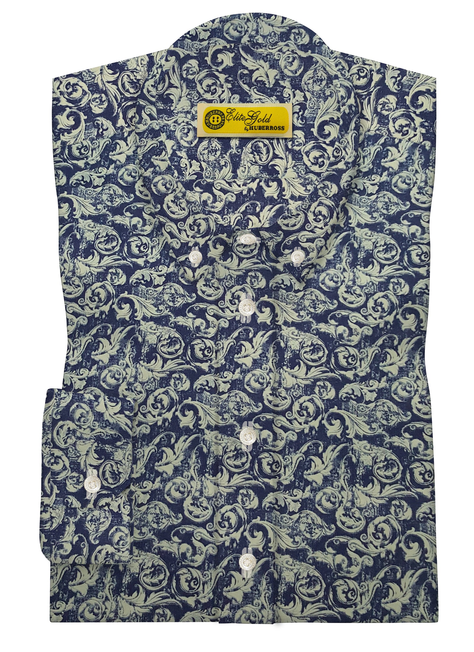 Baby Corduroys to suit you up for the cooler seasons HUBERROSS Baby Cotton Corduroy to suit you up for the cooler seasons in light green pastels on blue base Perfect for overshirts and light jackets.