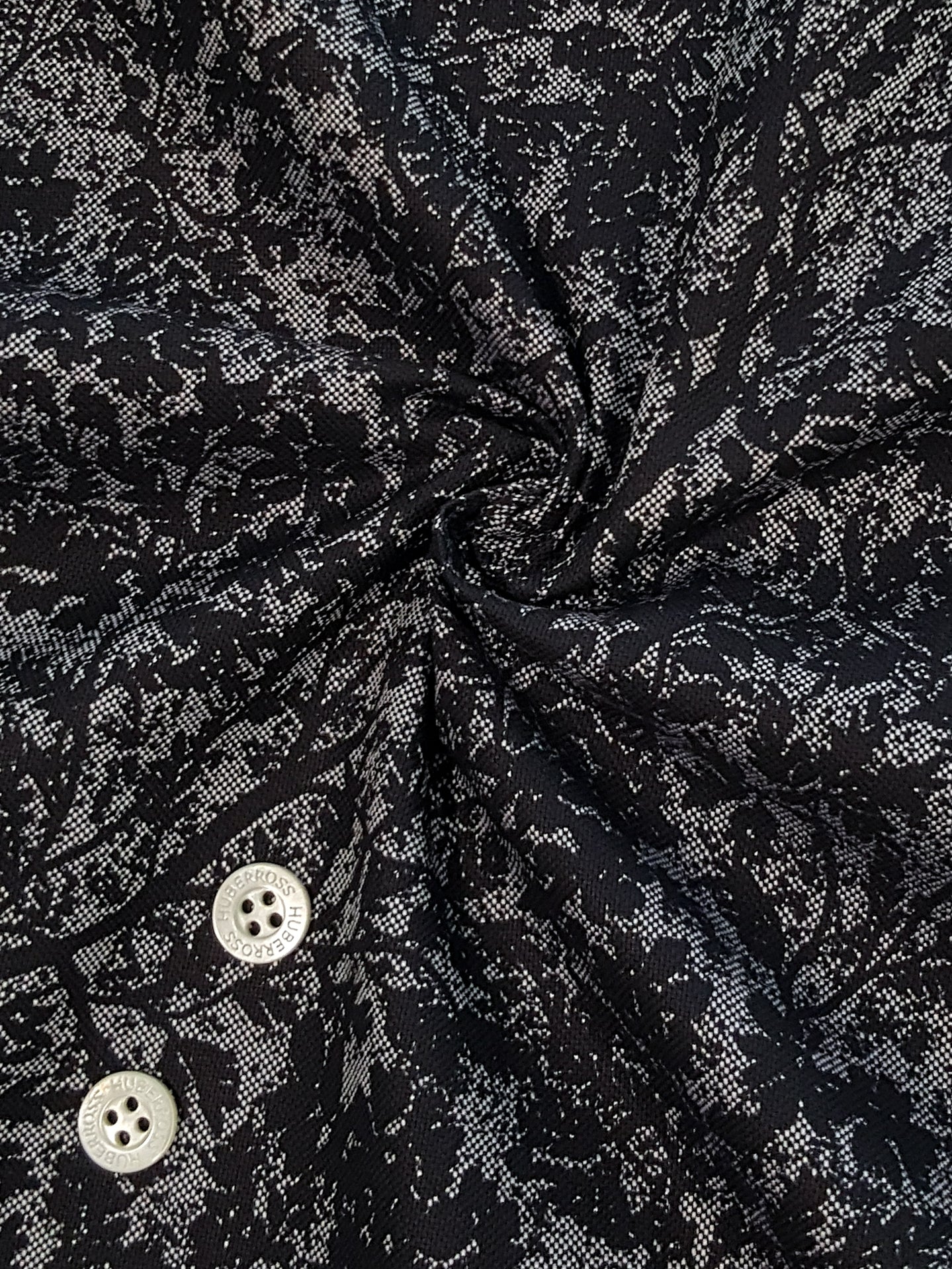 HUBERROSS 100% Oxford Panama Cotton Prints Cloth Made In Italy