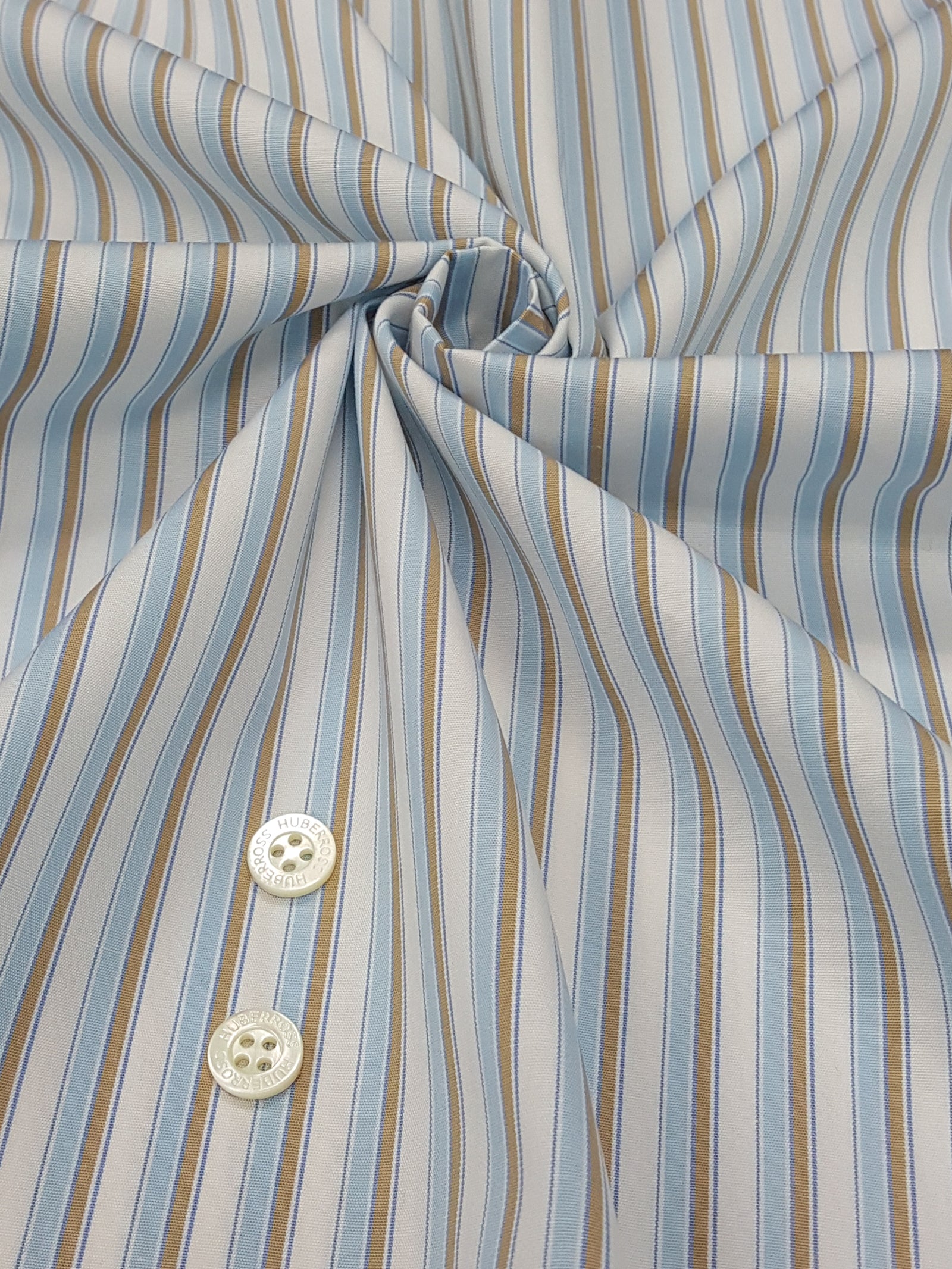 HUBERROSS 100's by 100's 2 plys Poplin Cotton 100% Egyptian Cotton Cloth Made in Italy Width: 58'' / 150cm
