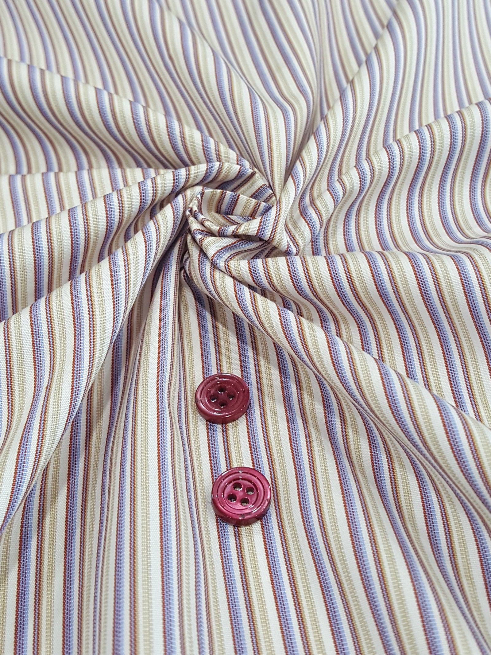 HUBERROSS 100's by 100's 2 plys Poplin Cotton 100% Egyptian Cotton Cloth Made in Italy Width: 58'' / 150cm
