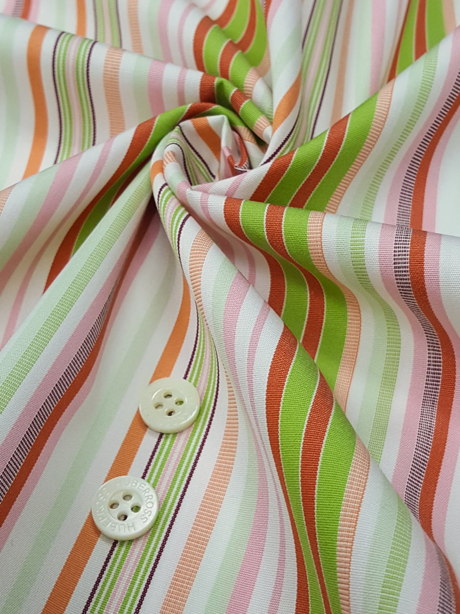 HUBERROSS 100's by 100's 2 plys Poplin Cotton 100% Egyptian Cotton Cloth Made in Italy Width: 58'' / 150cm