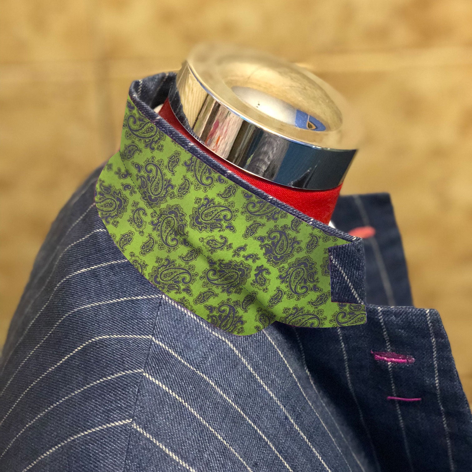 HUBERROSS Luxurious Felt for Jackets Undercollar Design F0005 Wool and Viscose . Made in Italy