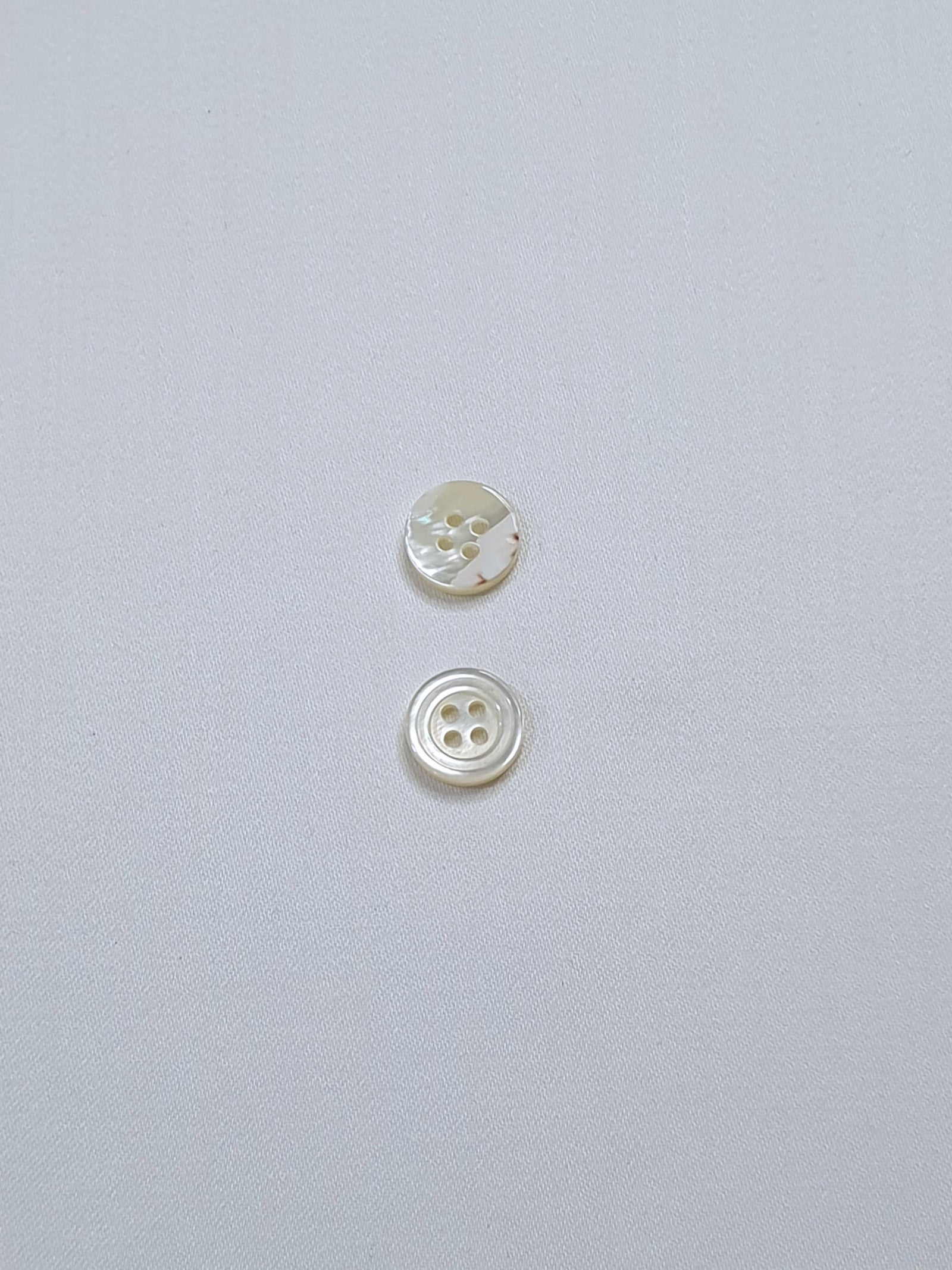 SP02/W HUBERROSS White Colored Trocus Shell Buttons