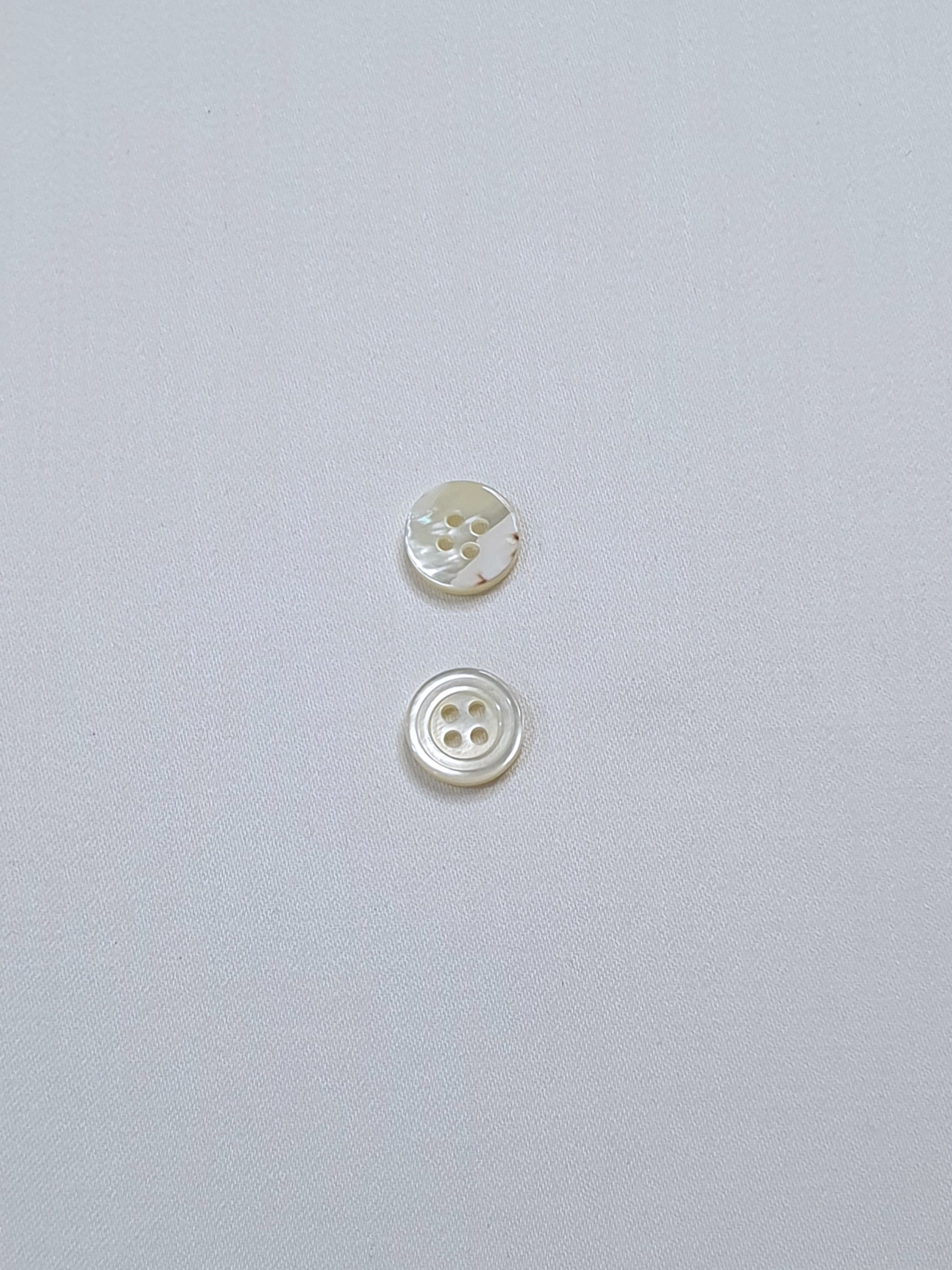 SP02/W HUBERROSS White Colored Trocus Shell Buttons