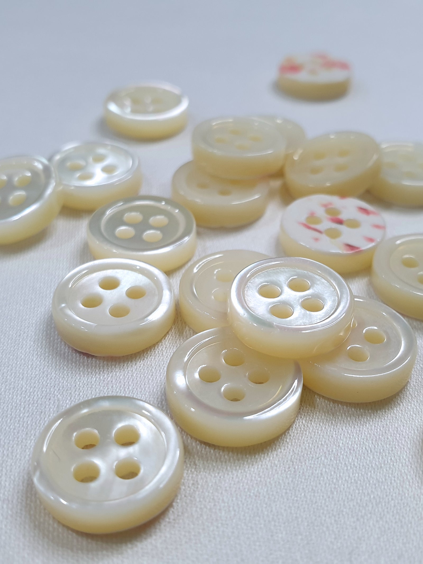SP03/W18 HUBERROSS 3mm Trocus Shell Buttons