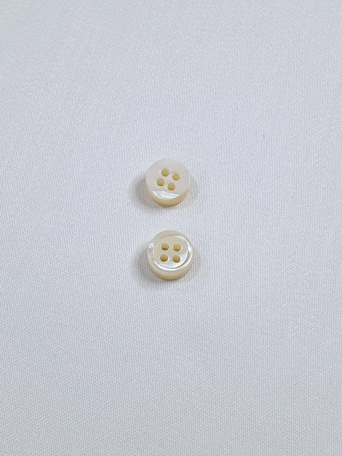 SP06/W14 HUBERROSS White Colour 4mm Trocus Shell Buttons