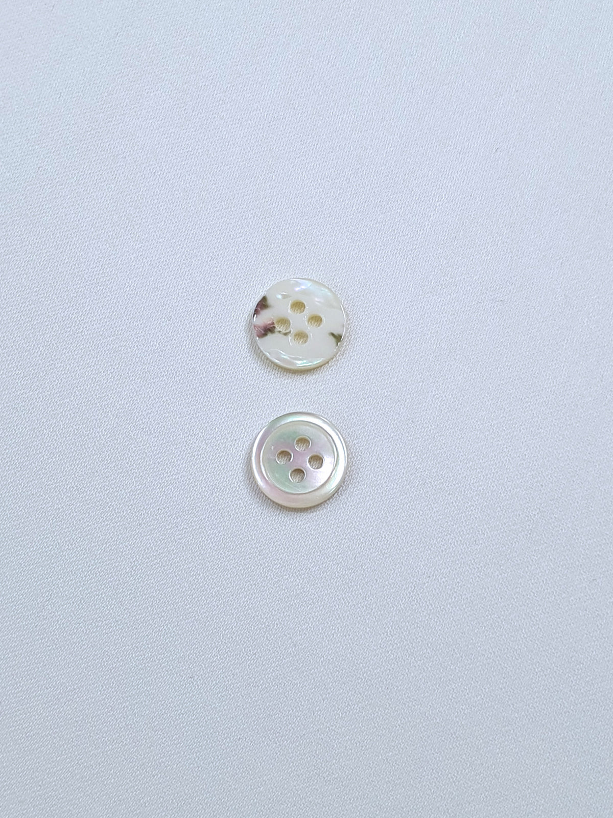 SP17 Arsenic Grey HUBERROSS Trocus Shell Buttons for Shirtings