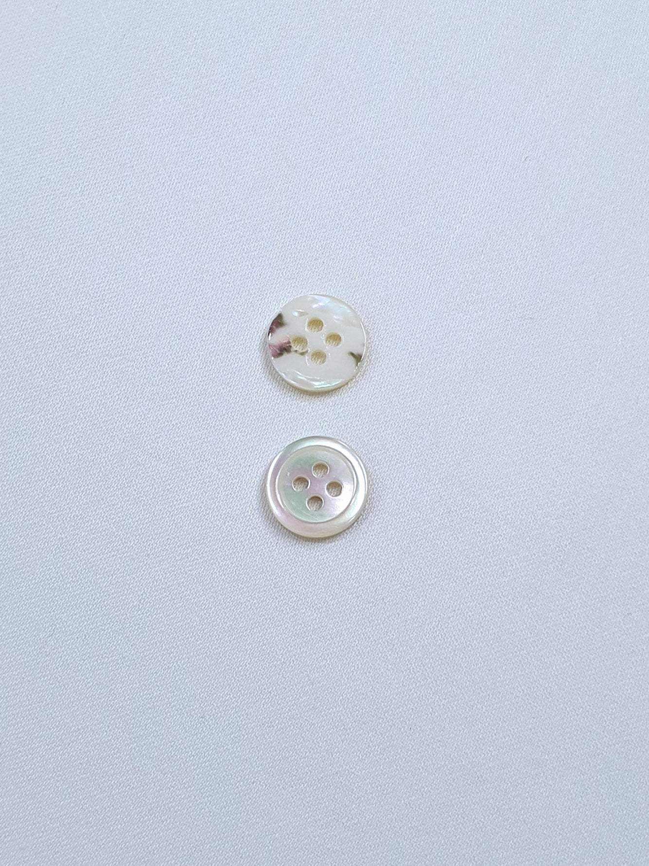 SP17 Arsenic Grey HUBERROSS Trocus Shell Buttons for Shirtings