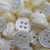 SP03/W18 HUBERROSS 3mm Trocus Shell Buttons