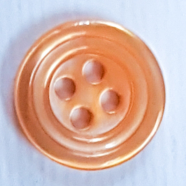 SP02/OR HUBERROSS Apricot Colored Trocus Shell Buttons