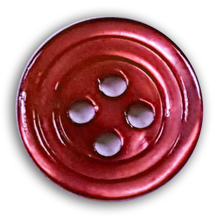 SP02/WI HUBERROSS Burgundy Wine Colored Trocus Shell Buttons