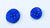 SP02/Bl HUBERROSS Blue Colored Trocus Shell Buttons