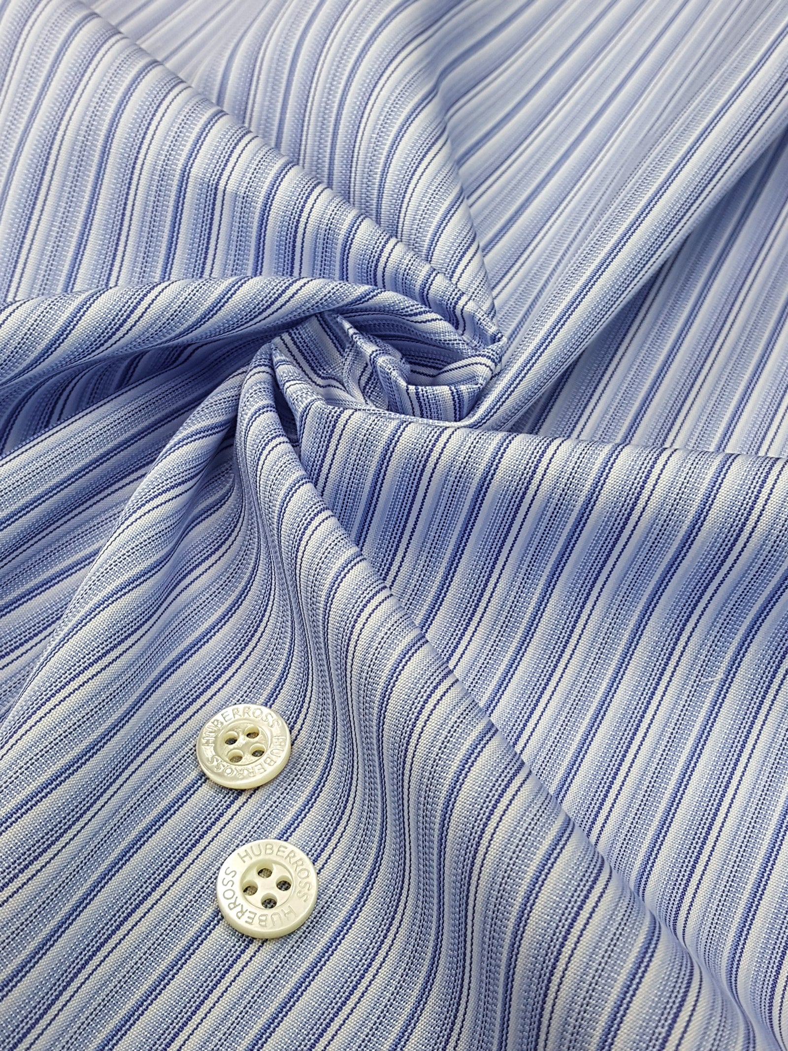 HUBERROSS 100's by 100's 2 plys Poplin Cotton 100% Egyptian Cotton Cloth Made in Italy  Width: 58'' / 150cm