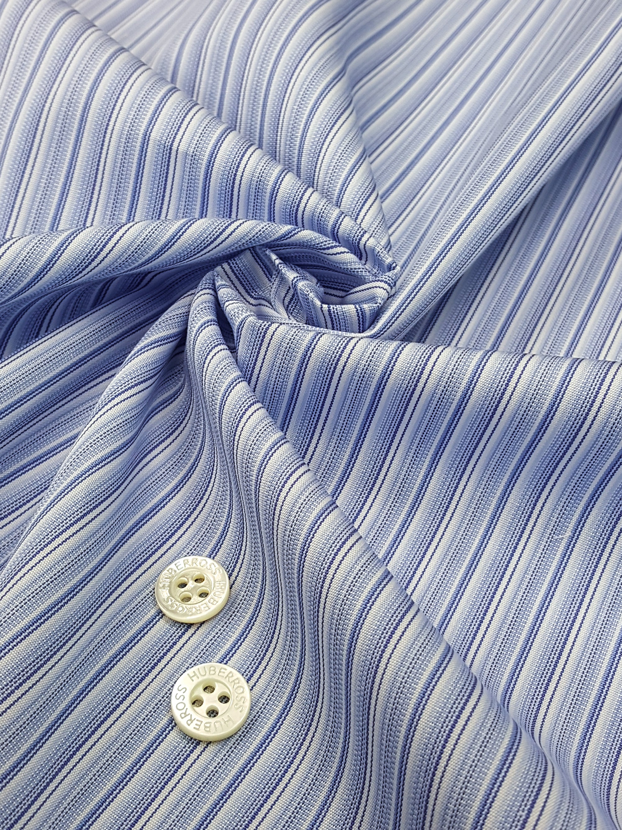 HUBERROSS 100's by 100's 2 plys Poplin Cotton 100% Egyptian Cotton Cloth Made in Italy  Width: 58'' / 150cm