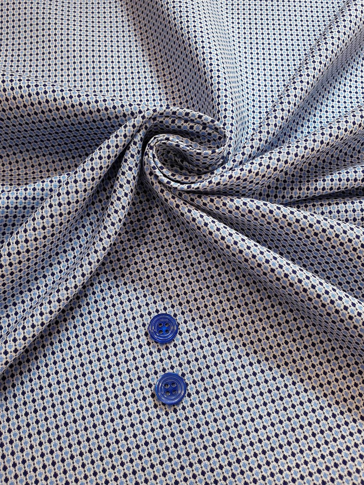 100's by 100's 2 plys Poplin Cotton 100% Egyptian Cotton Cloth Made in Italy  Width: 58'' / 150cm