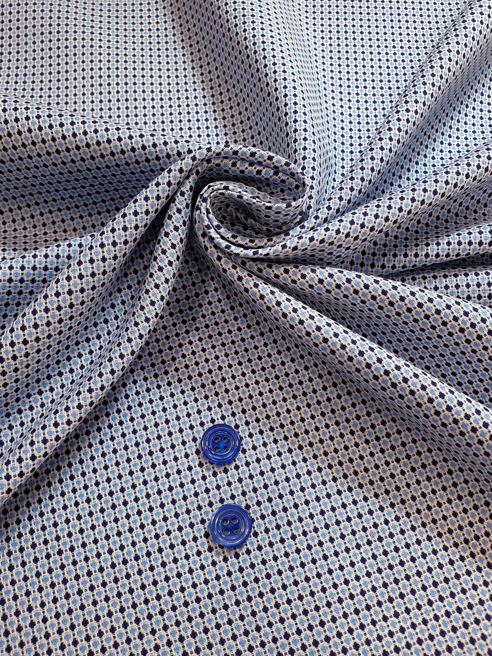100's by 100's 2 plys Poplin Cotton 100% Egyptian Cotton Cloth Made in Italy  Width: 58'' / 150cm