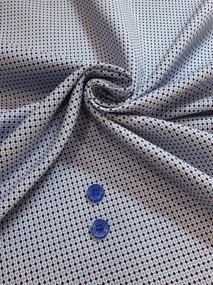 100's by 100's 2 plys Poplin Cotton 100% Egyptian Cotton Cloth Made in Italy  Width: 58'' / 150cm
