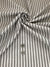 HUBERROSS Seersucker Stripes 100% Egyptian Cotton Cloth Made in Italy  Width: 58'' / 150cm