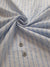 HUBERROSS Seersucker Stripes Baby Blue 100% Egyptian Cotton Cloth Made in Italy  Width: 58'' / 150cm