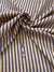HUBERROSS Seersucker Stripes 100% Egyptian Cotton Cloth Made in Italy  Width: 58'' / 150cm