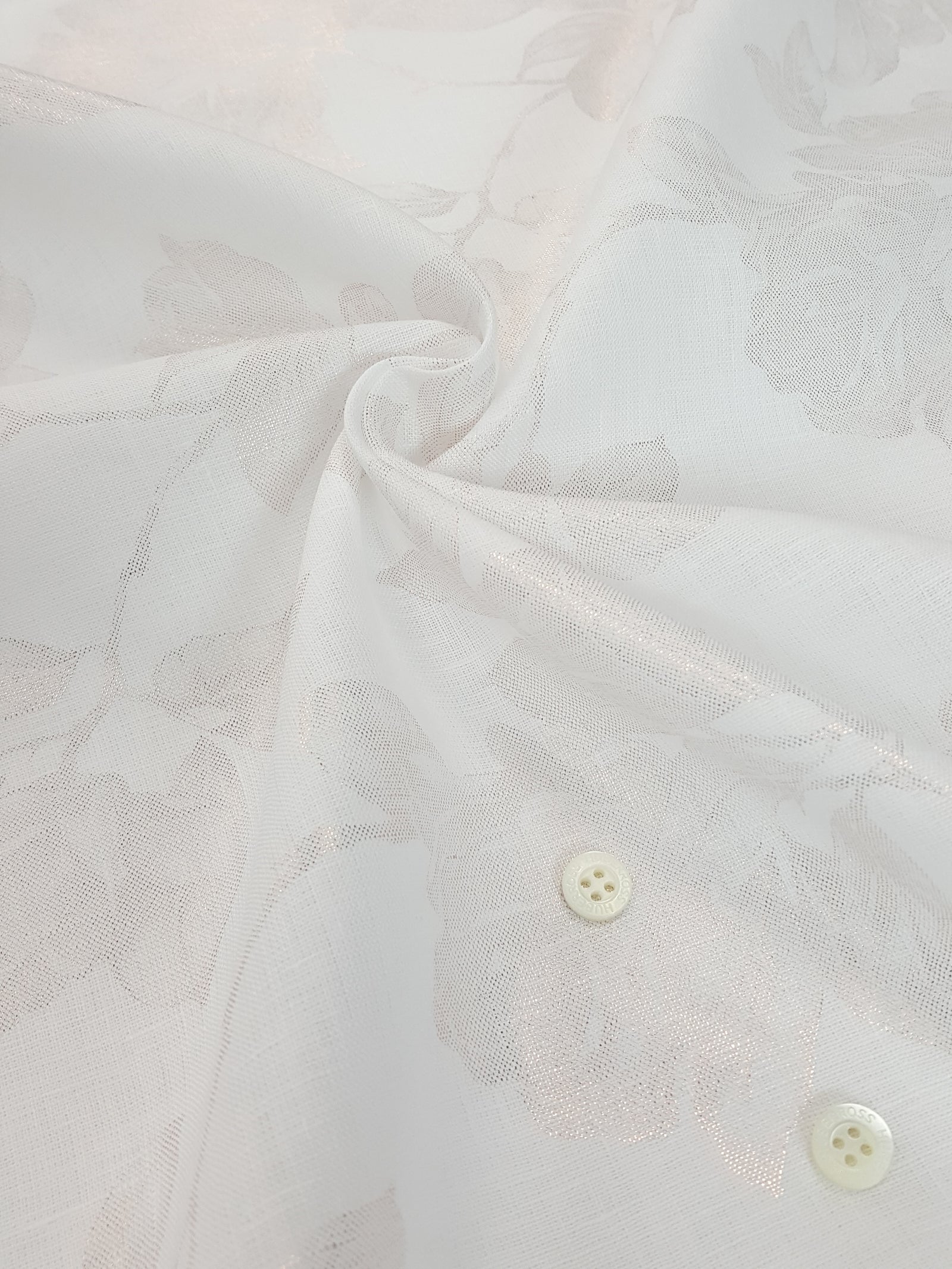 948.016 Piumino with Gold Specks Jacquard