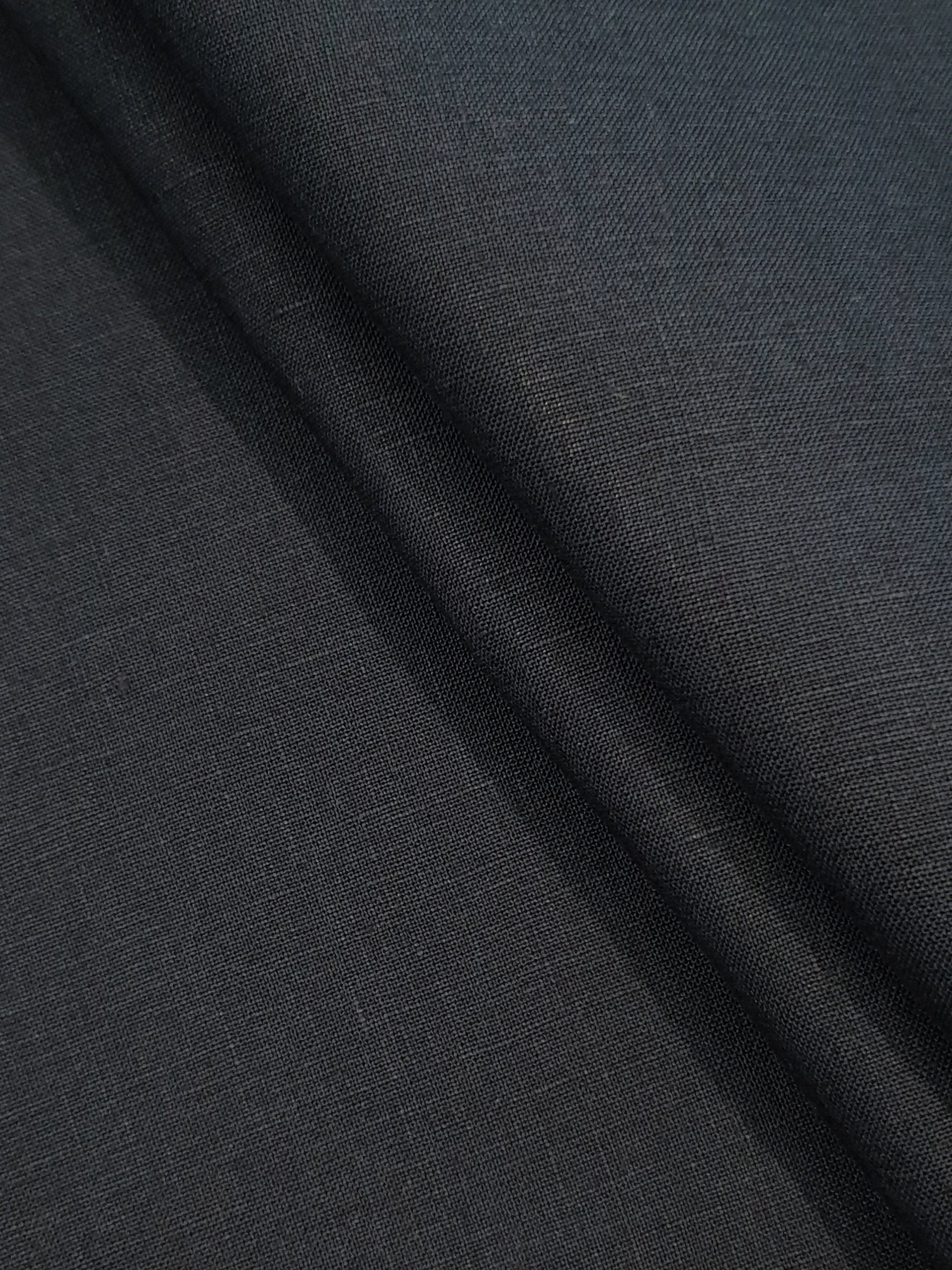 950.059 Dark Navy Irish Linen Suiting Fabrics