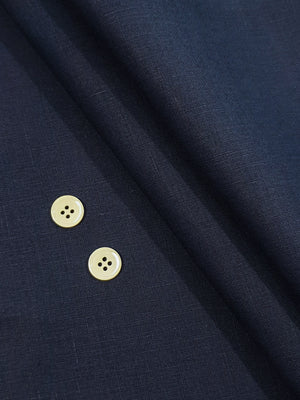 950.060 Navy Irish Linen Suiting Fabrics