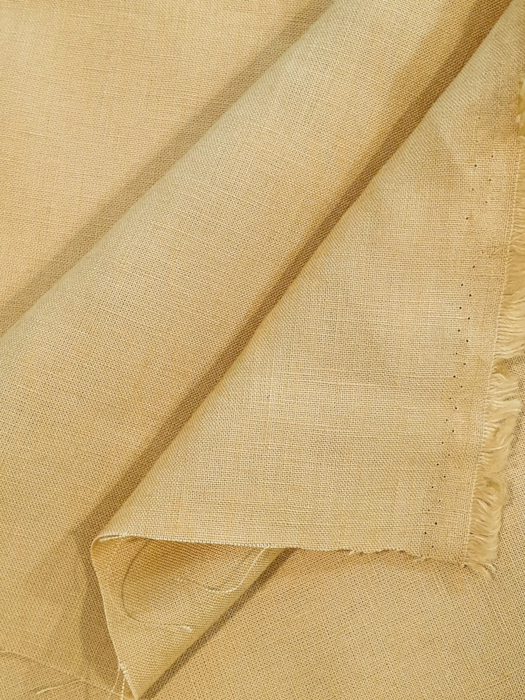 950.062 Mustard Irish Linen Suiting Fabrics