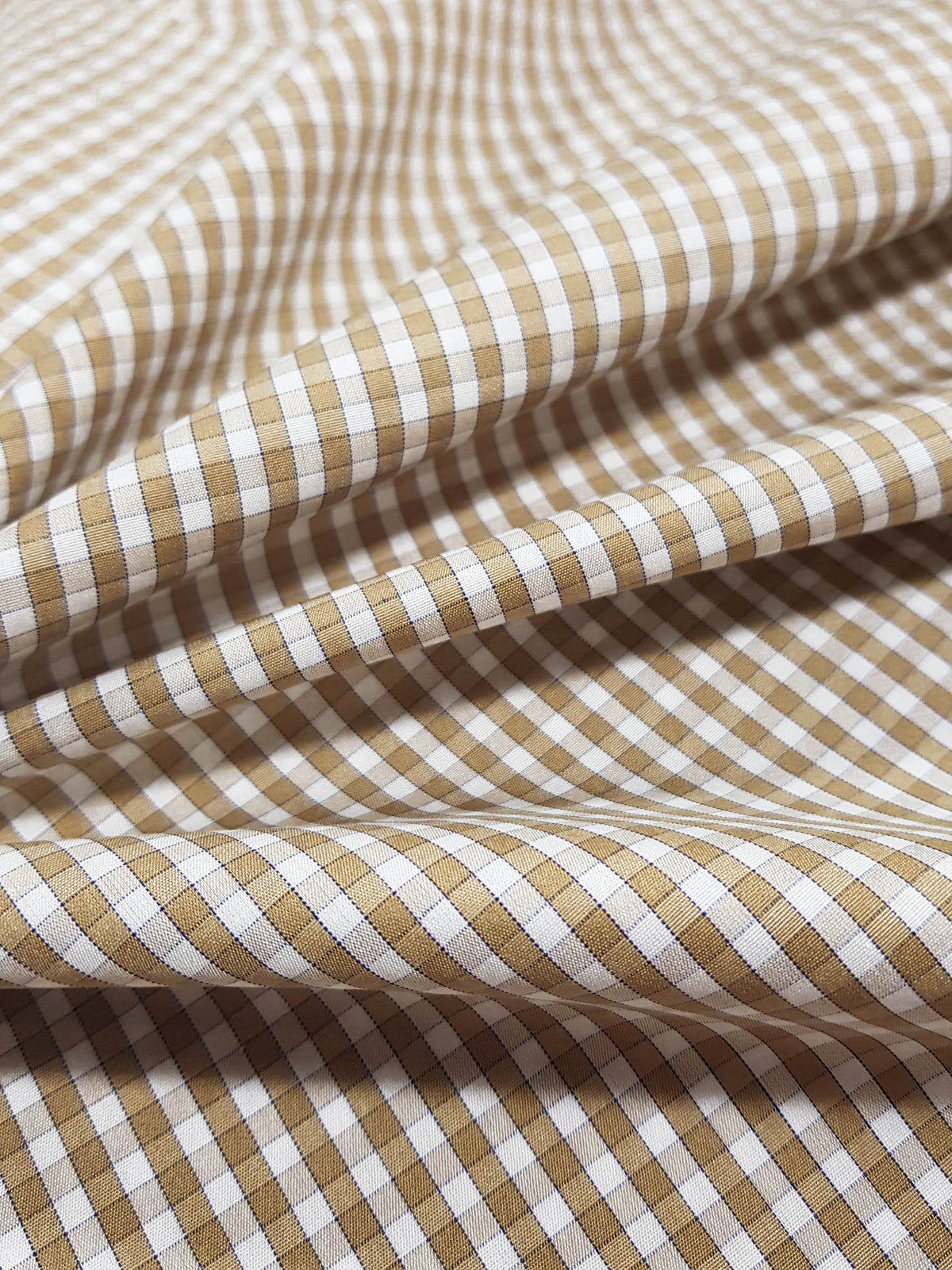 959.153 Trendy Mustard Brown Checks