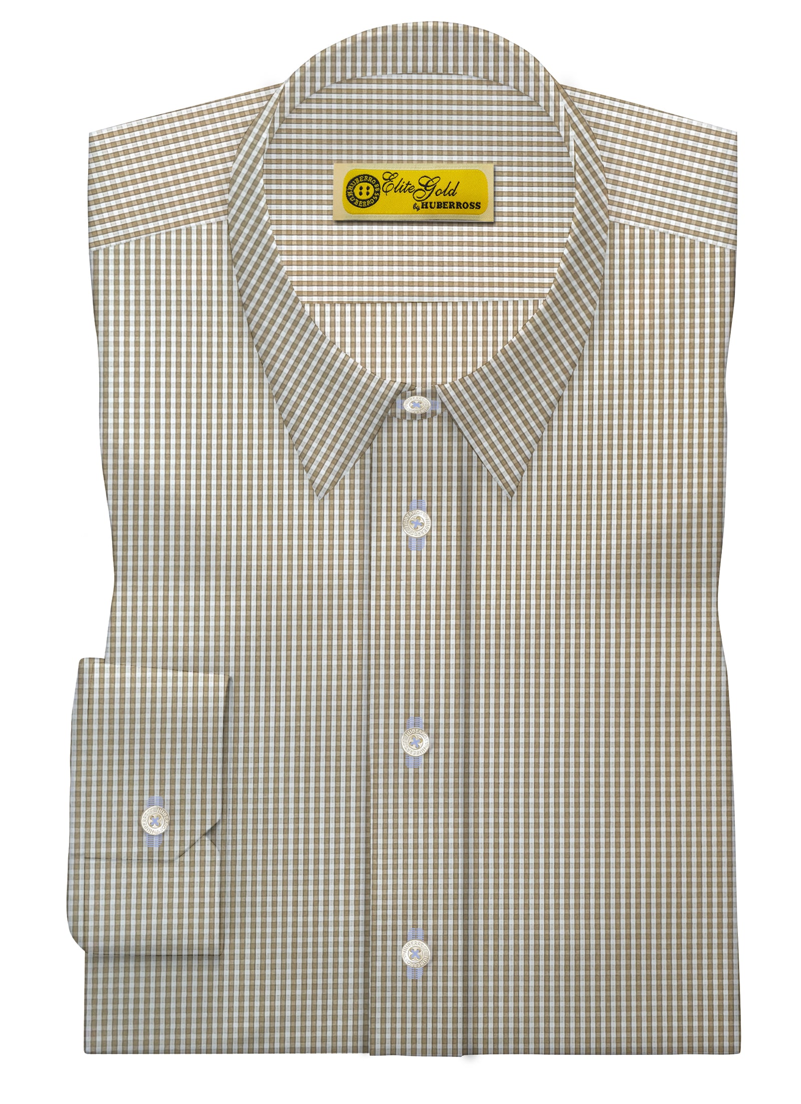 959.153 Trendy Mustard Brown Checks