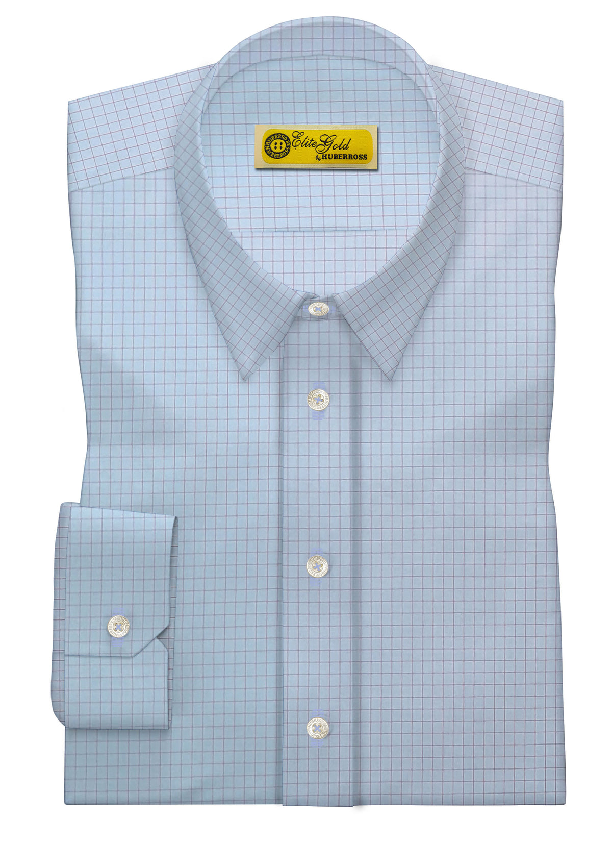 959.197 Blue with Wine Red 6mm Checks