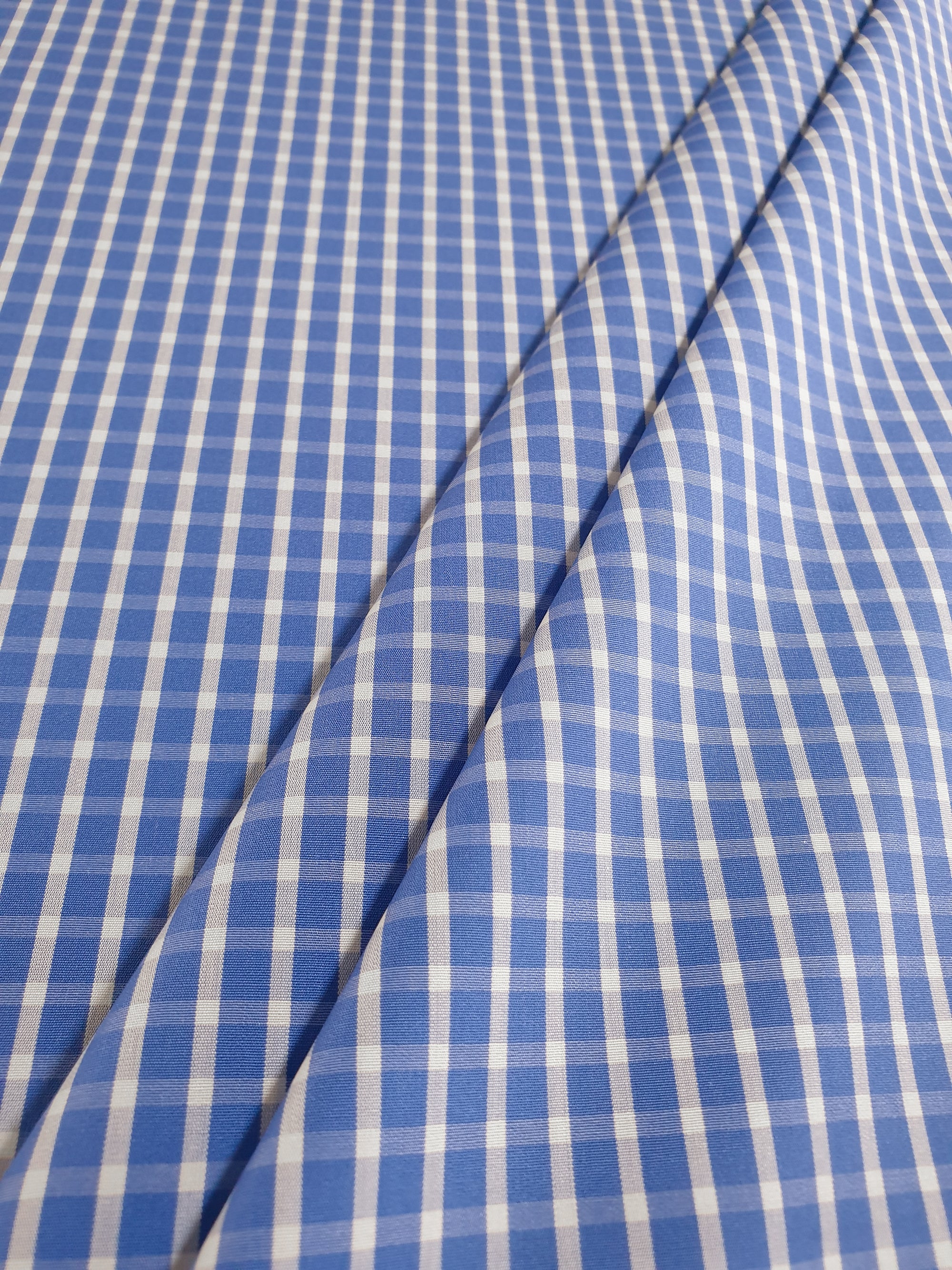 959.199 Blue with White 1cm Checks