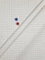 959.303 Ivory white with Red Blue checks