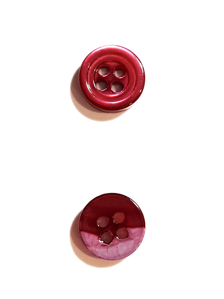 SP02/WI HUBERROSS Burgundy Wine Colored Trocus Shell Buttons