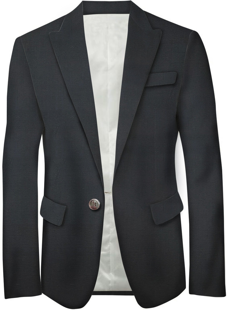 950.059 Dark Navy Irish Linen Suiting Fabrics